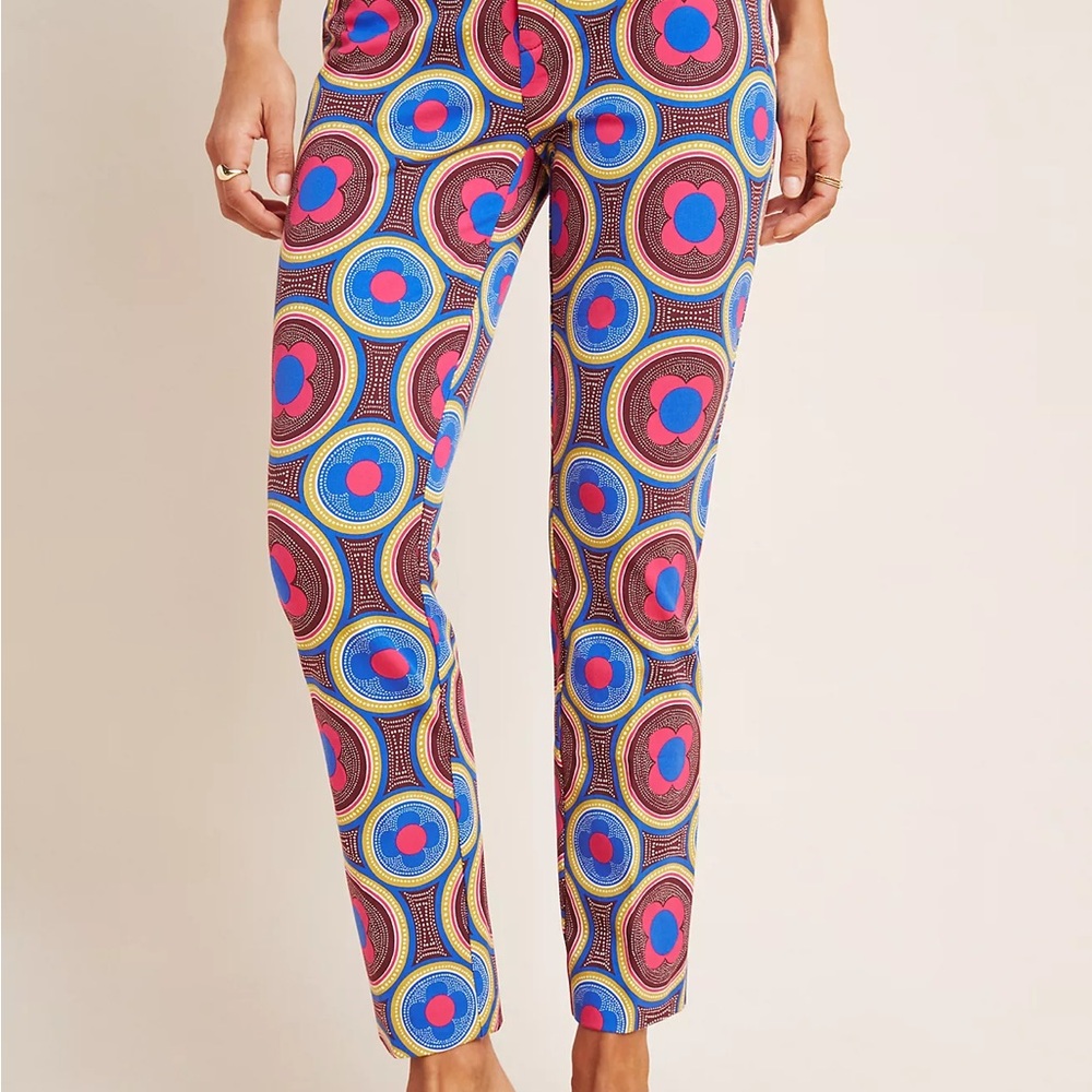 NWT Anthropologie The Essential Slim Trousers